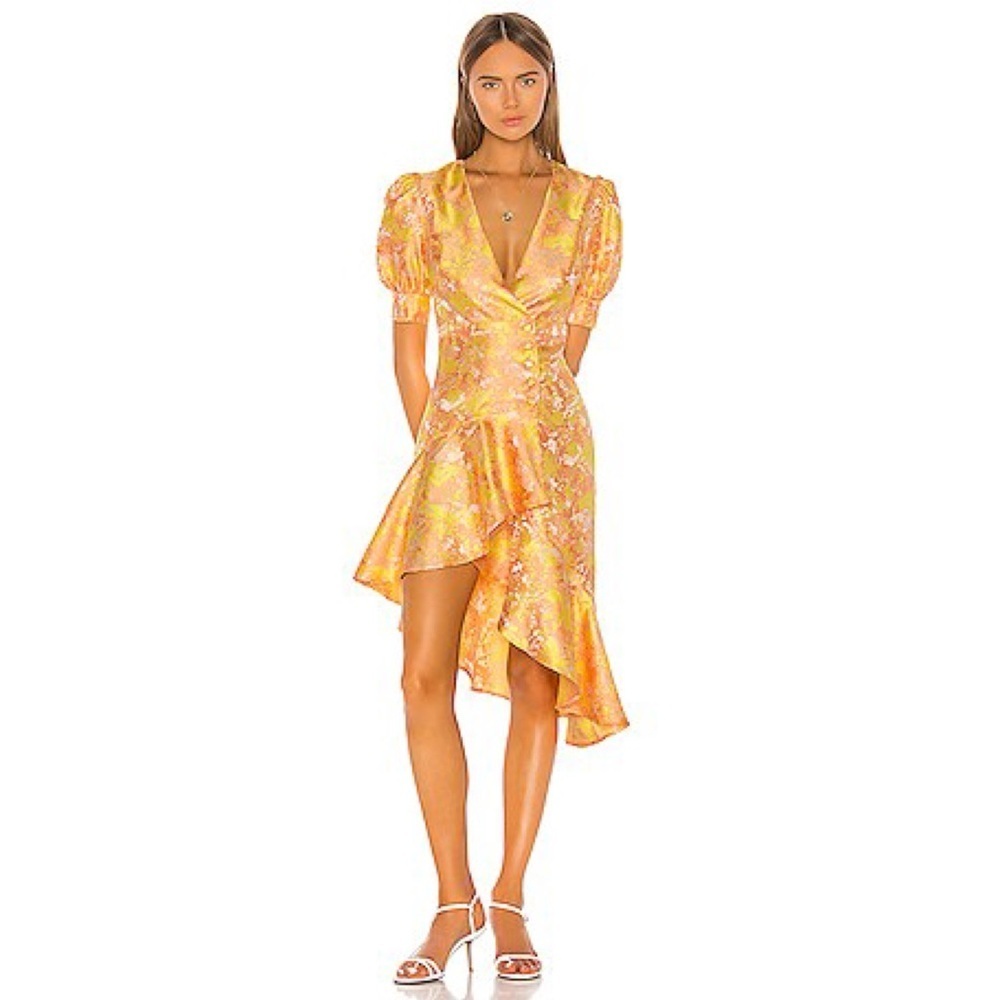 NWT REVOLVE Song of Style Mariel Floral Midi Dress S